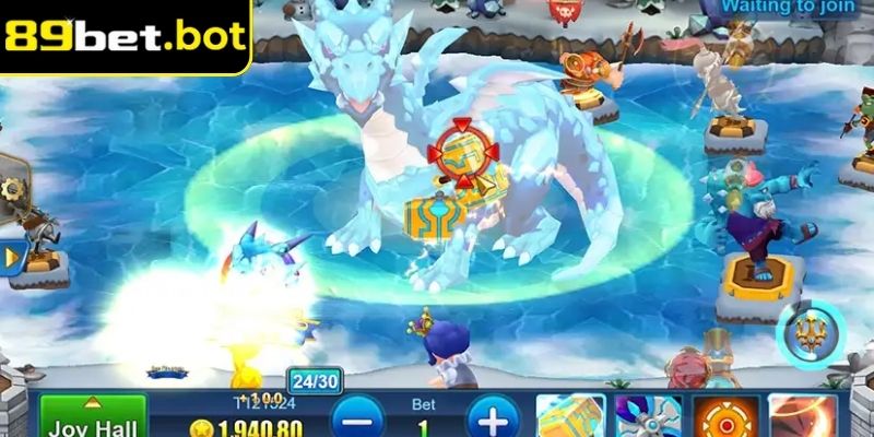 Boom Legend 89Bet giả tưởng kết hợp hiệu ứng cháy nổ 