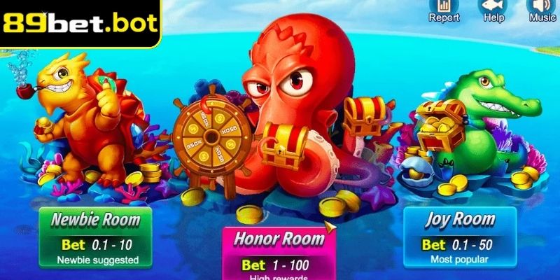 Mega Fishing giúp hội viên nâng cấp điểm số siêu tốc