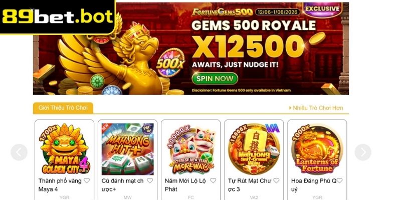 Nổ Hũ Jili (sảnh) 89Bet – Sự Lựa Chọn Hàng Đầu Cho Sảnh Slot 2 Điểm nổi bật chỉ có tại nổ hũ JILI (sảnh) 89Bet